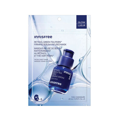 RETINOL GREEN TEA PDRN&trade; FIRMING & SMOOTHING SERUM-INFUSED MASK (MASCARILLA CON S&Eacute;RUM REAFIRMANTE DE T&Eacute; VERDE PDRN)